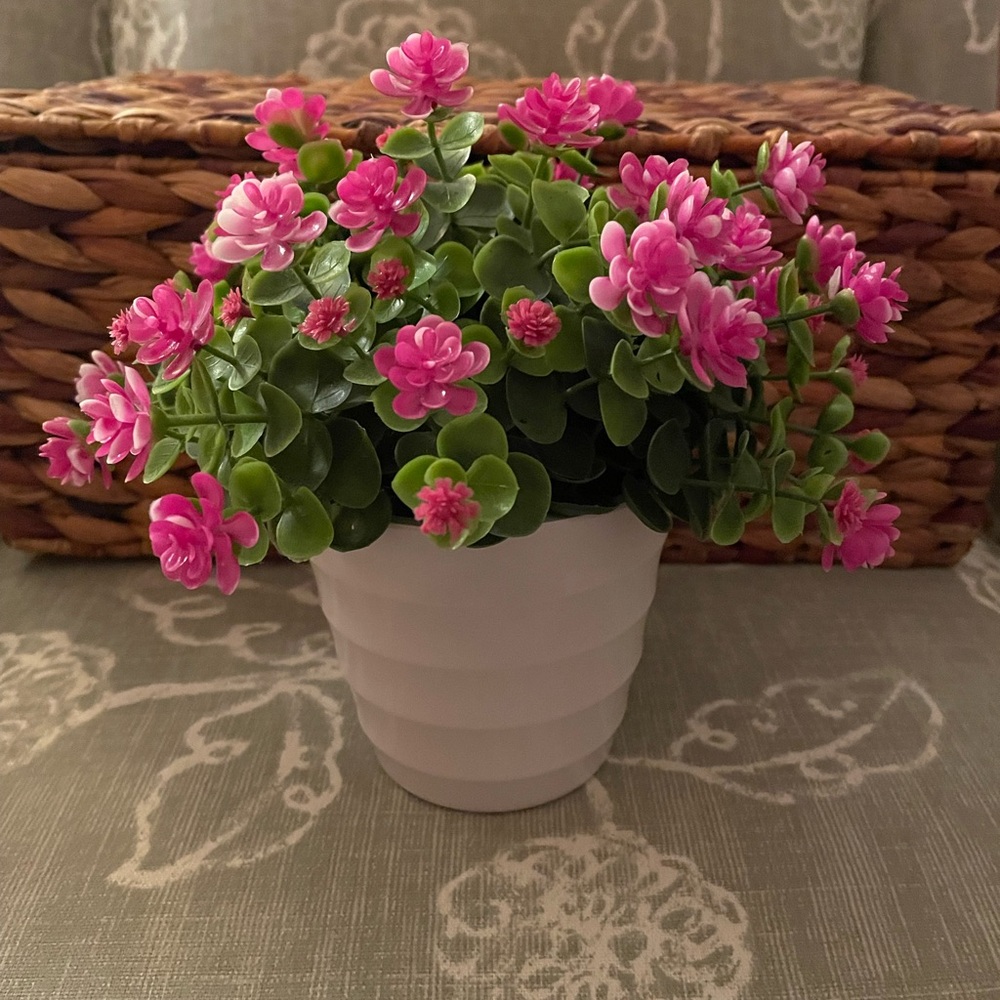 Faux pink plant 🌱 - Picture 2 of 2